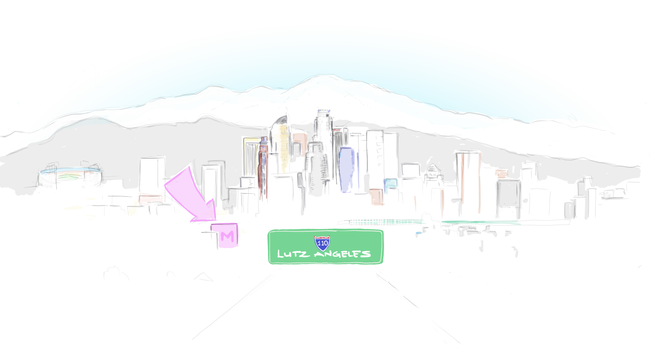 Lutz Angeles Cityscape